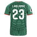 Mexico J. GALLARDO #23 Home World Cup 2026 Jersey Green Men's