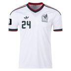 Mexico L. CHAVEZ #24 Away World Cup 2026 Jersey White Men's
