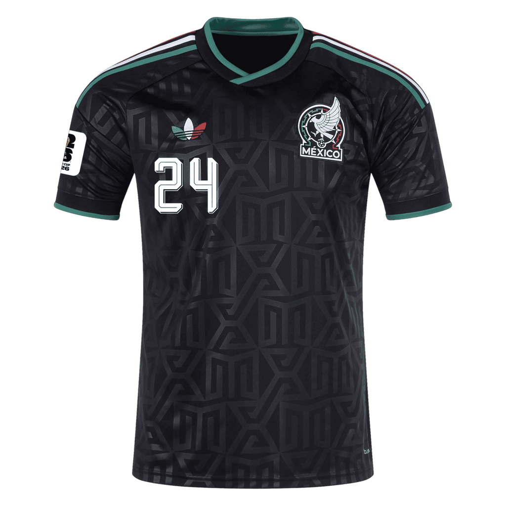 Mexico L. CHAVEZ #24 Third World Cup 2026 Jersey Black Men's