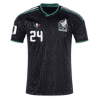 Mexico L. CHAVEZ #24 Third World Cup 2026 Jersey Black Men's