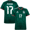 Mexico PINEDA #17 Home World Cup 2026 Jersey Green Men's