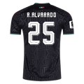 Mexico R. ALVARADO #25 Third World Cup 2026 Jersey Black Men's