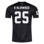 Mexico R. ALVARADO #25 Third World Cup 2026 Jersey Black Men's