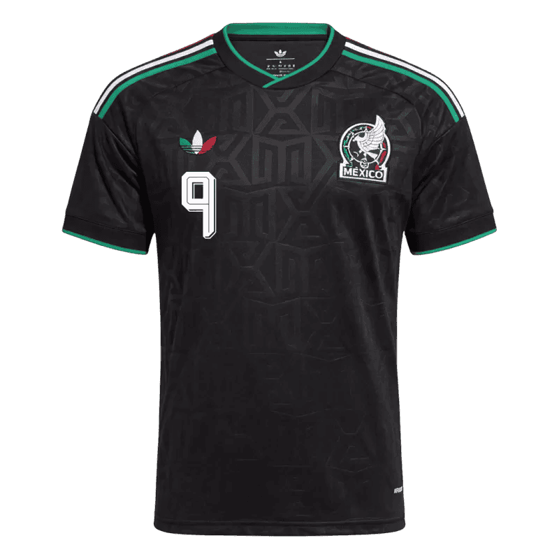 Mexico RAÚL #9 Third World Cup 2026 Jersey Black Men's