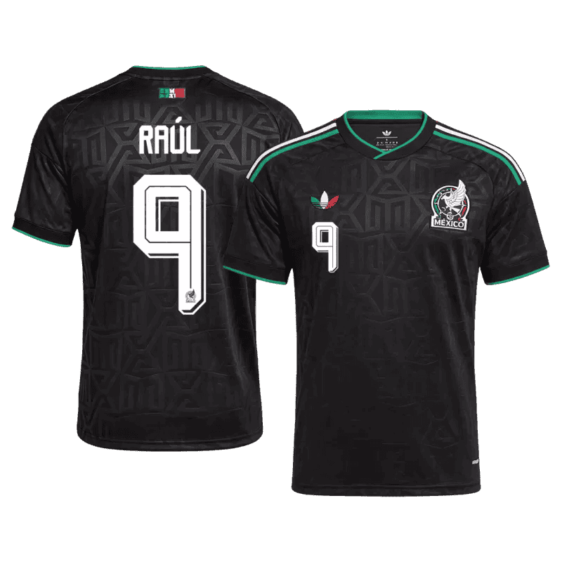 Mexico RAÚL #9 Third World Cup 2026 Jersey Black Men's