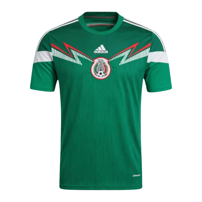 Mexico Retro Home Jersey 2014 Green Men's