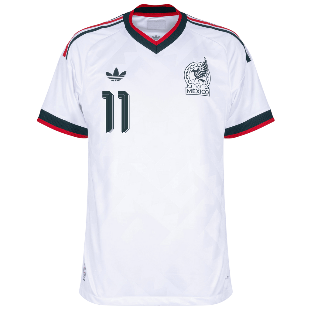 Mexico S.GIMENEZ #11 Away World Cup 2026 Jersey Player's Version White Men's