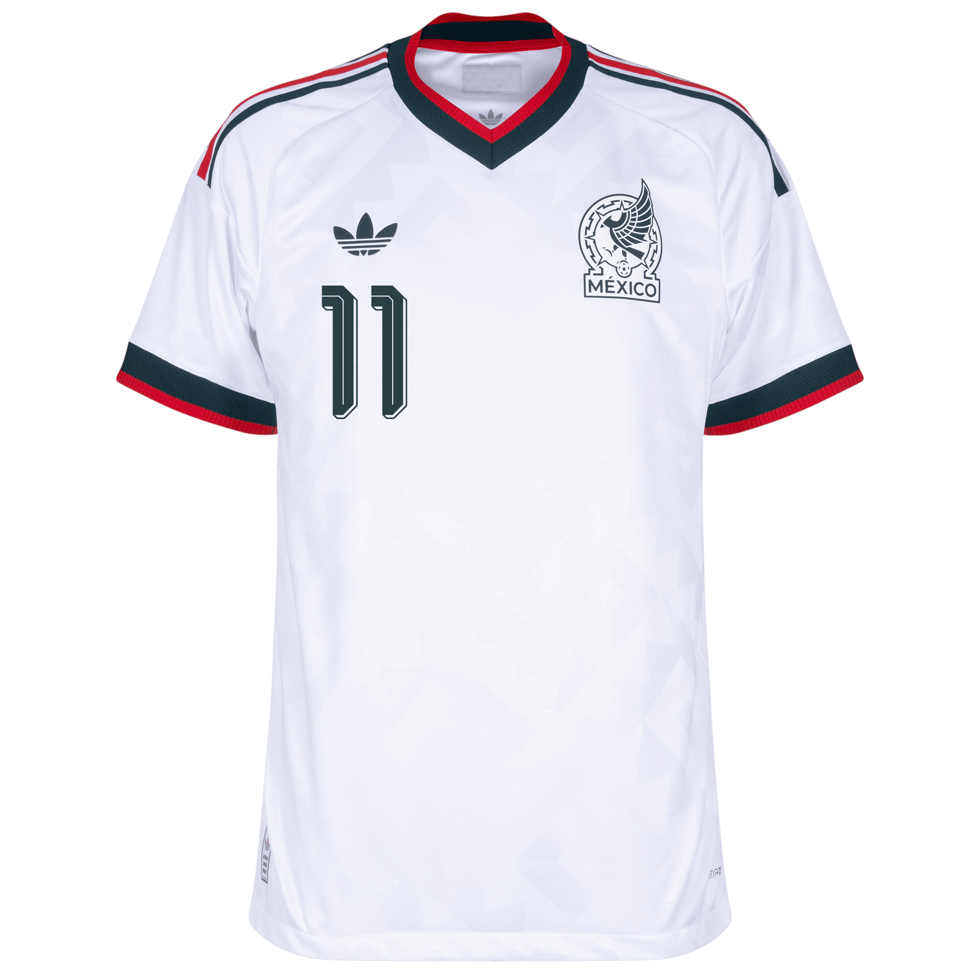 Mexico S.GIMENEZ #11 Away World Cup 2026 Jersey Player's Version White Men's