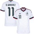 Mexico S.GIMENEZ #11 Away World Cup 2026 Jersey Player's Version White Men's