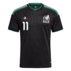 Mexico S. GIMENEZ #11 Third World Cup 2026 Jersey Black Men's