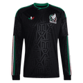 Mexico Third World Cup 2026 Long Sleeve Jersey Black Men's