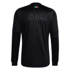 Mexico Third World Cup 2026 Long Sleeve Jersey Black Men's