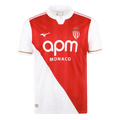Monaco Home 2025/26 Jersey Red & White Men's