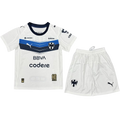 Monterrey Away 2025/26 Kit White Kids