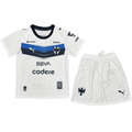 Monterrey Away 2025/26 Kit White Kids