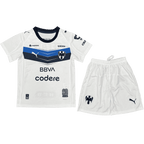 Monterrey Away 2025/26 Kit White Kids