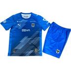 Monterrey Third 2025/26 Kit Blue Kids