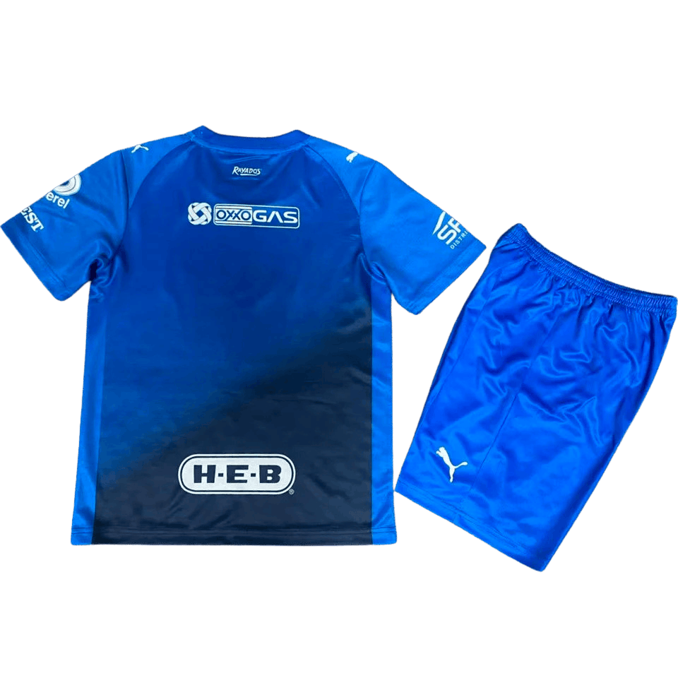 Monterrey Third 2025/26 Kit Blue Kids