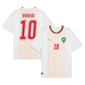 Morocco BRAHIM DIAZ #10 Away World Cup 2026 Jersey White Men's