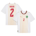 Morocco HAKIMI #2 Away World Cup 2026 Jersey White Men's