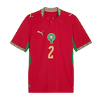 Morocco HAKIMI #2 Home World Cup 2026 Jersey Red Men's