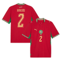 Morocco HAKIMI #2 Home World Cup 2026 Jersey Red Men's