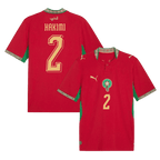 Morocco HAKIMI #2 Home World Cup 2026 Jersey Red Men's