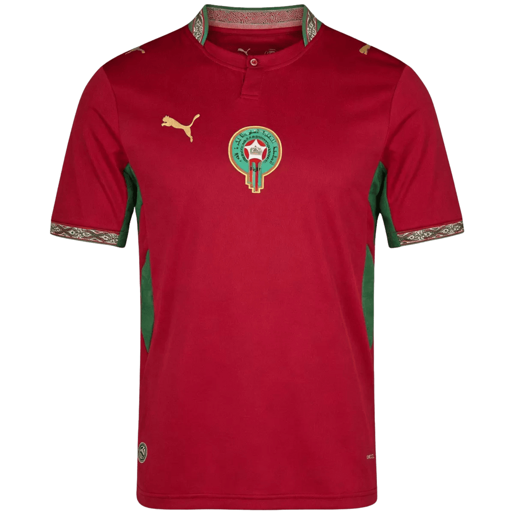 Morocco Home World Cup 2026 Jersey Red Men's