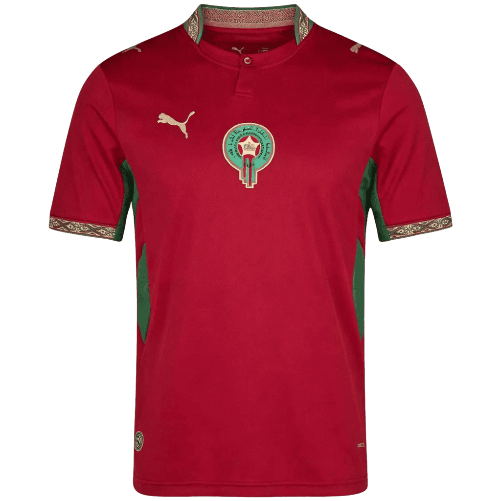 Morocco Home World Cup 2026 Jersey Red Men's