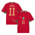 Morocco SAIBARI #11 Home World Cup 2026 Jersey Red Men's
