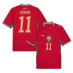 Morocco SAIBARI #11 Home World Cup 2026 Jersey Red Men's