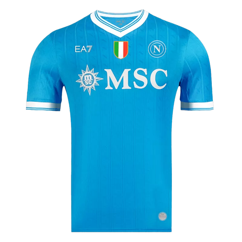 Napoli Home 2025/26 Jersey Player's Version Blue Men's