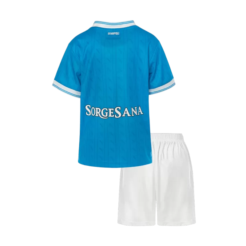 Napoli Home 2025/26 Kit Blue Kids