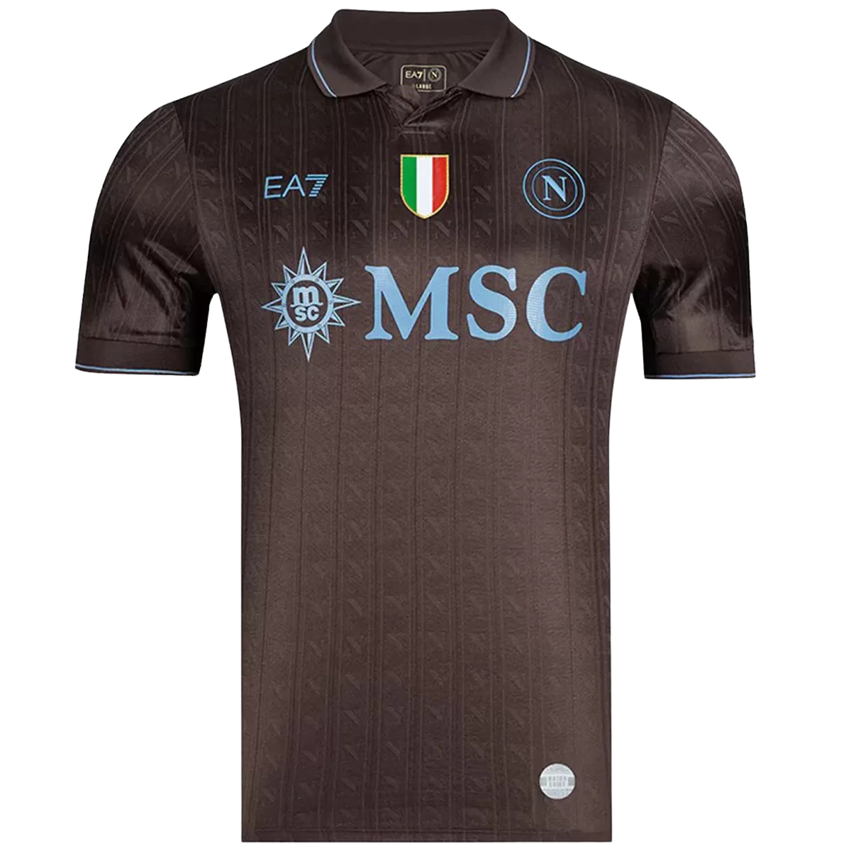 Napoli Third 2025/26 Jersey Player's Version Black Men's