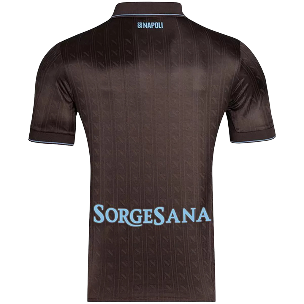 Napoli Third 2025/26 Jersey Player's Version Black Men's