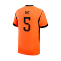 Netherlands AKE #5 Home World Cup 2026 Jersey Orange Men's