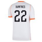 Netherlands DUMFRIES #22 Away World Cup 2026 Jersey White Men's