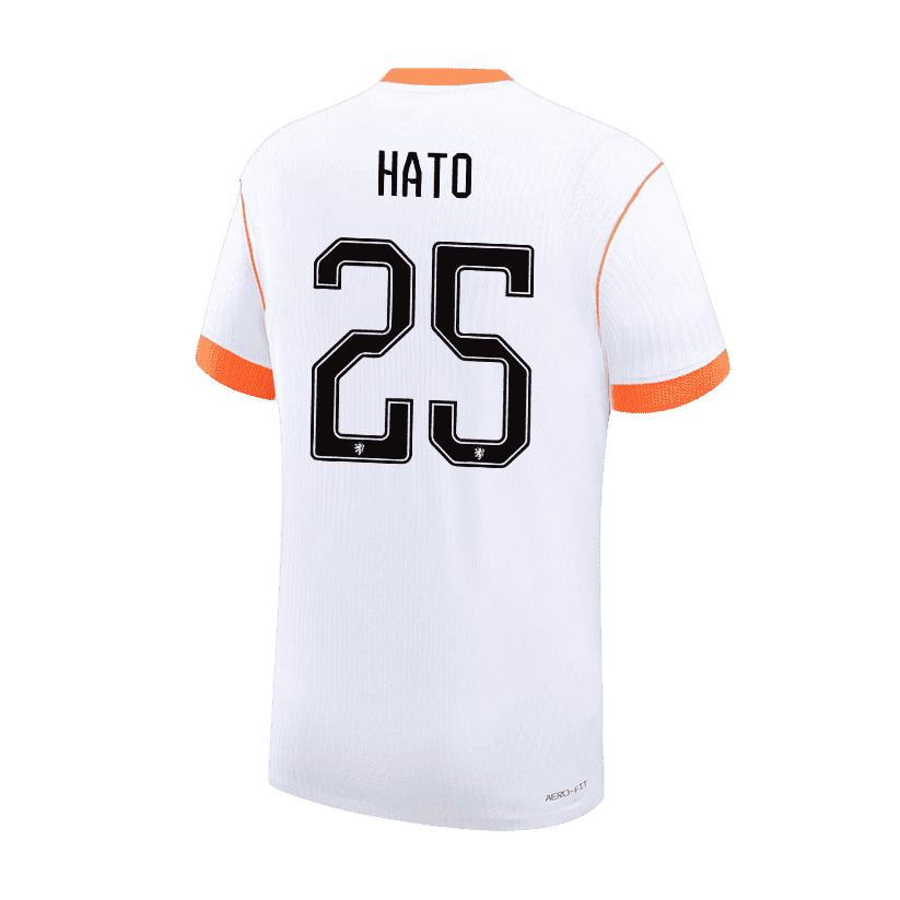 Netherlands HATO #25 Away World Cup 2026 Jersey White Men's