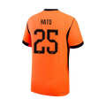 Netherlands HATO #25 Home World Cup 2026 Jersey Orange Men's