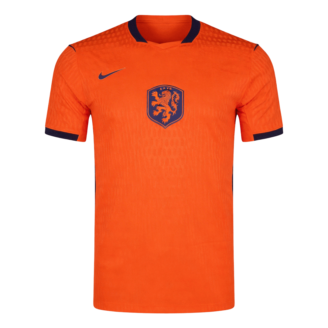 Netherlands Home World Cup 2026 Jersey Player's Version Orange Men's