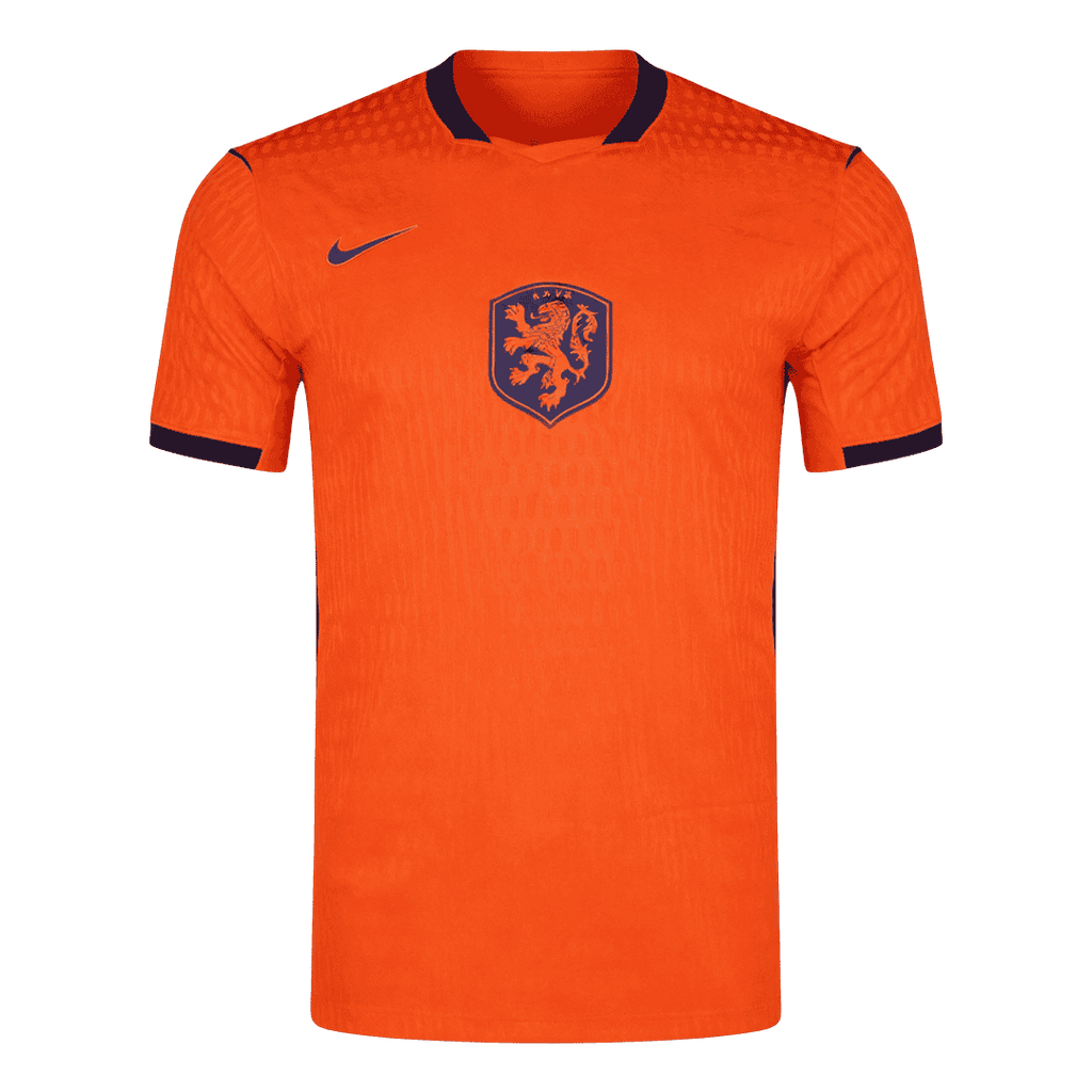 Netherlands Home World Cup 2026 Jersey Player's Version Orange Men's