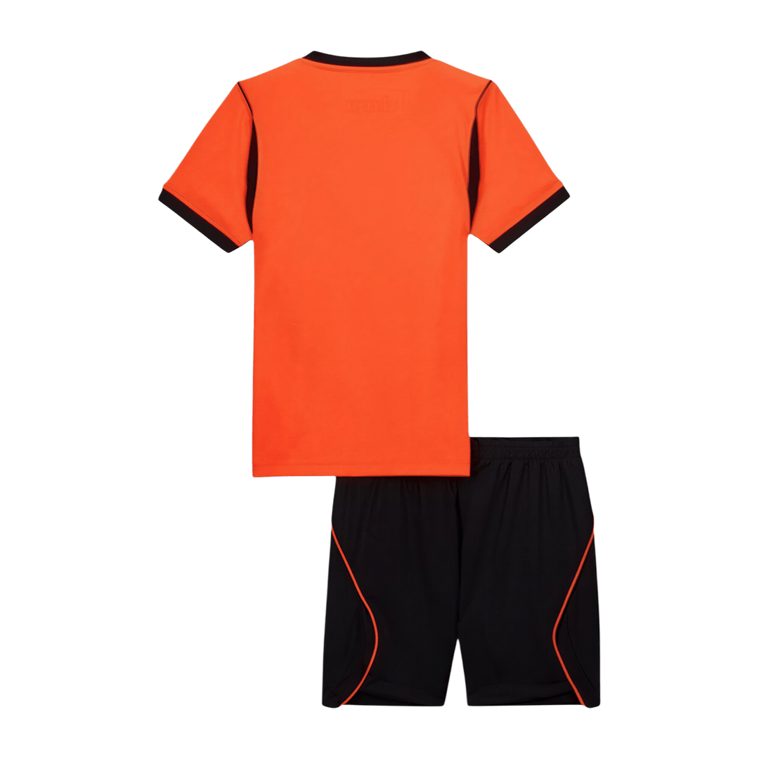 Netherlands Home World Cup 2026 Kit Orange Kids