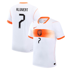 Netherlands KLUIVERT #7 Away World Cup 2026 Jersey White Men's