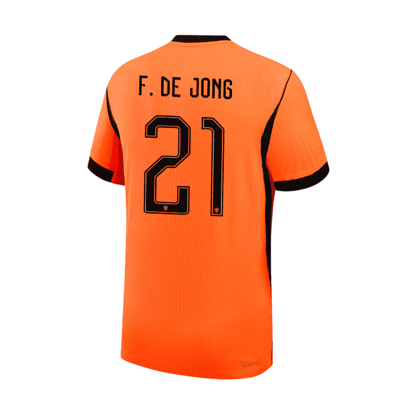 Netherlands KLUIVERT #7 Home World Cup 2026 Jersey Orange Men's