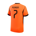 Netherlands KLUIVERT #7 Home World Cup 2026 Jersey Orange Men's