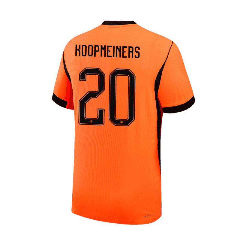 Netherlands KOOPMEINERS #20 Home World Cup 2026 Jersey Orange Men's