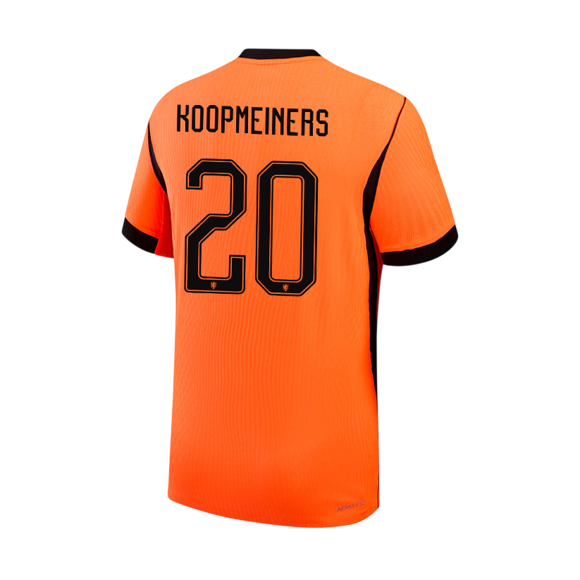Netherlands KOOPMEINERS #20 Home World Cup 2026 Jersey Orange Men's