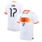 Netherlands LANG #17 Away World Cup 2026 Jersey White Men's