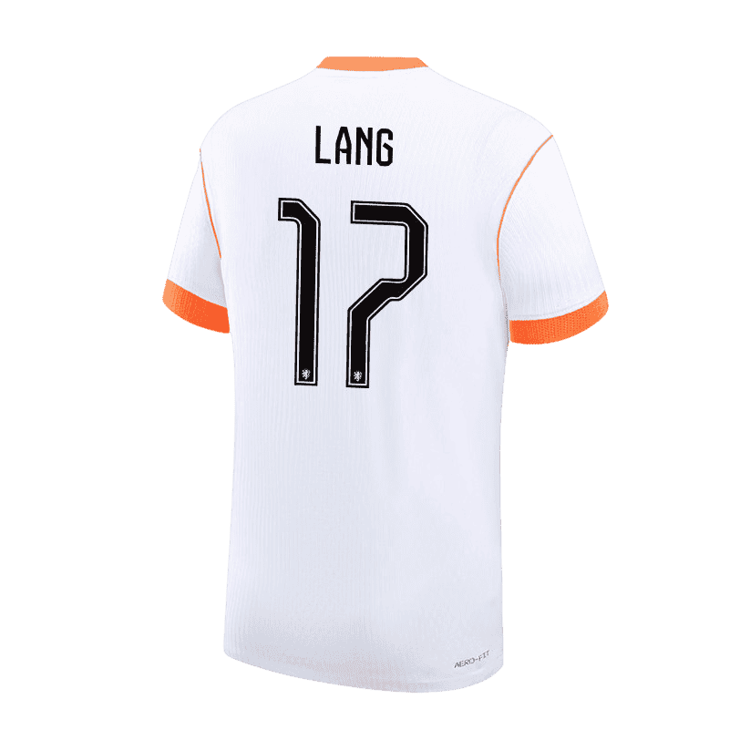 Netherlands LANG #17 Away World Cup 2026 Jersey White Men's