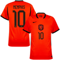 Netherlands MEMPHIS #10 Home World Cup 2026 Jersey Orange Men's